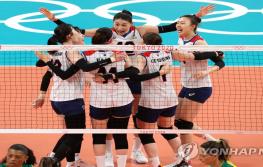 한국 여자배구, 브라질에 완패…세르비아와 동메달 결정전 기사 이미지