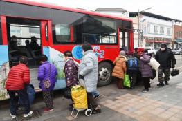 ‘모든 승객 공짜’ 전국 최초 청송 무료버스, 기사 이미지