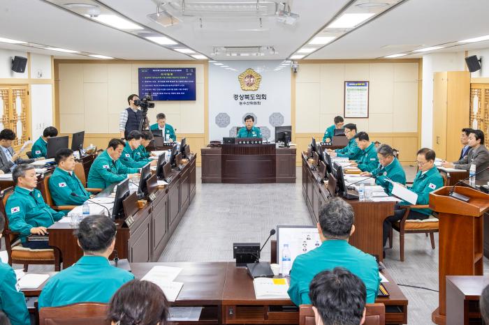 제355회 임시회 농수산위원회경북도의회 제공