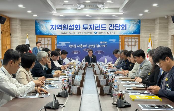 2지역활성화투자펀드간담회청도