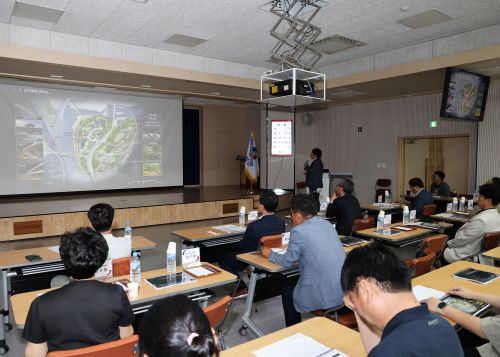 선바위관광단지 조성 기본구상 및 계획수립 용역 최종보고회사진영양군 제공