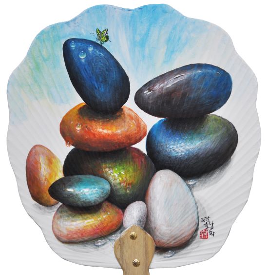 남학호그림  석접25160  34x33cm  Acrylic on 