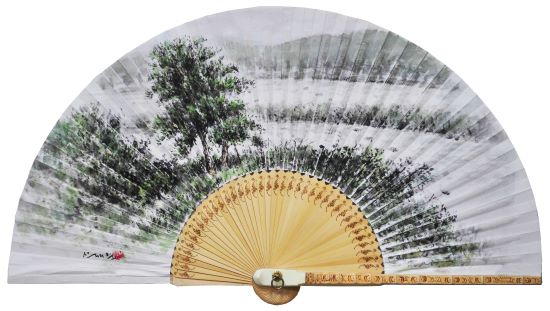 신재순 작품 낙동강변 53x17cm